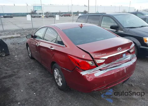2012 Hyundai Sonata Gls z USA, uszkodzony, nr VIN 5NPEB4AC7CH461865